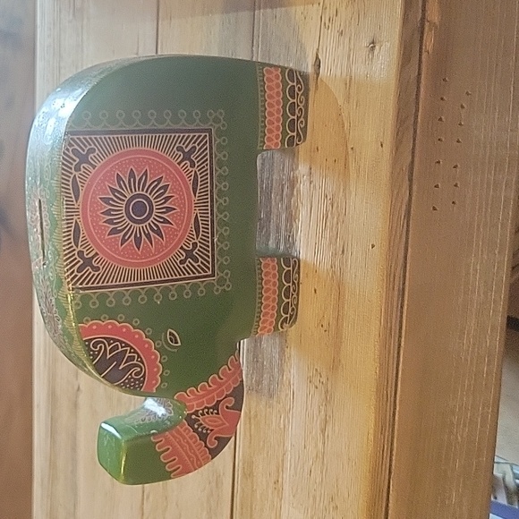 Ceramic elephant bank - Picture 2 of 8